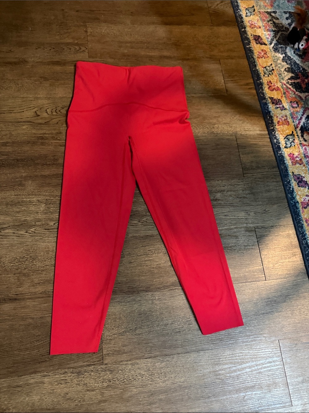 SPANX High-Waist Red Performance Leggings